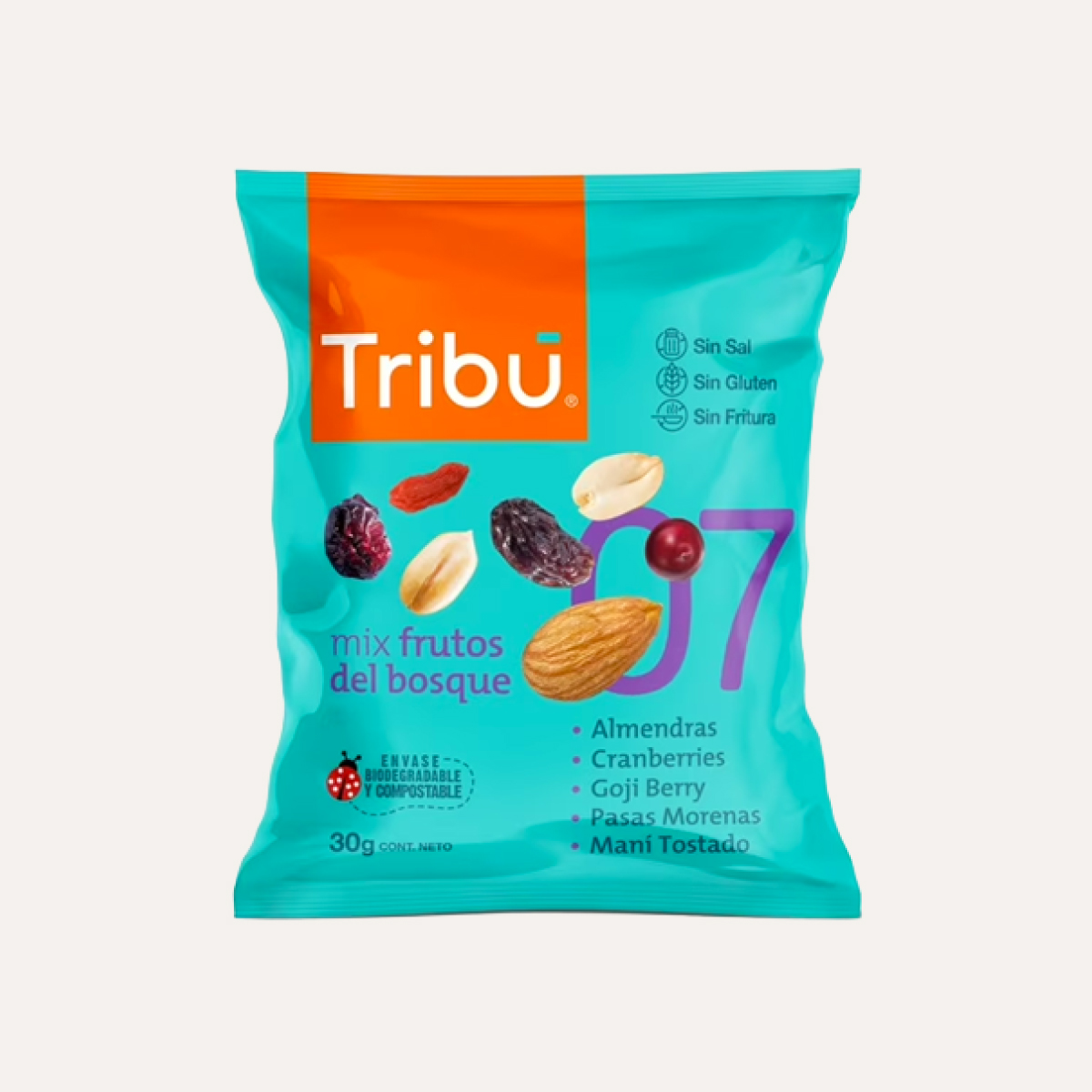 Tribu Mix Frutos del Bosque 30 Grs