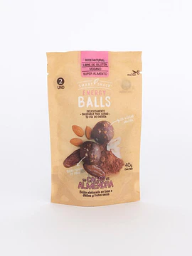 Energyballs Cacao Almendras 40 Grs