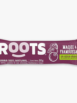 Barra Roots Maqui & Frambuesa 30 Grs
