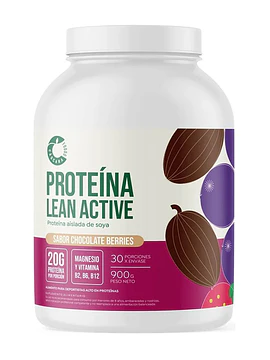 Cáscara Foods Proteina Lean Active Chocolate Berries 900 grs