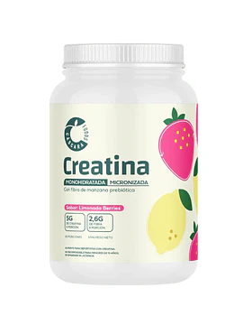 Cáscara Foods Creatina Sabor Limonada Berries 570 grs