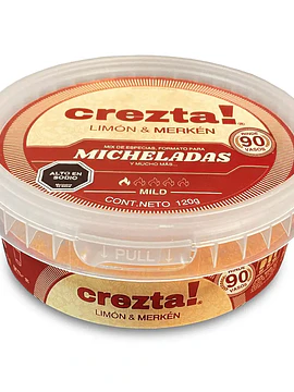 Crezta! Mix Limón y Merkén 120 grs.