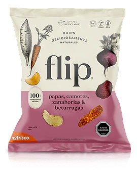 Chips Papa Camote Flip Flip 30 grs