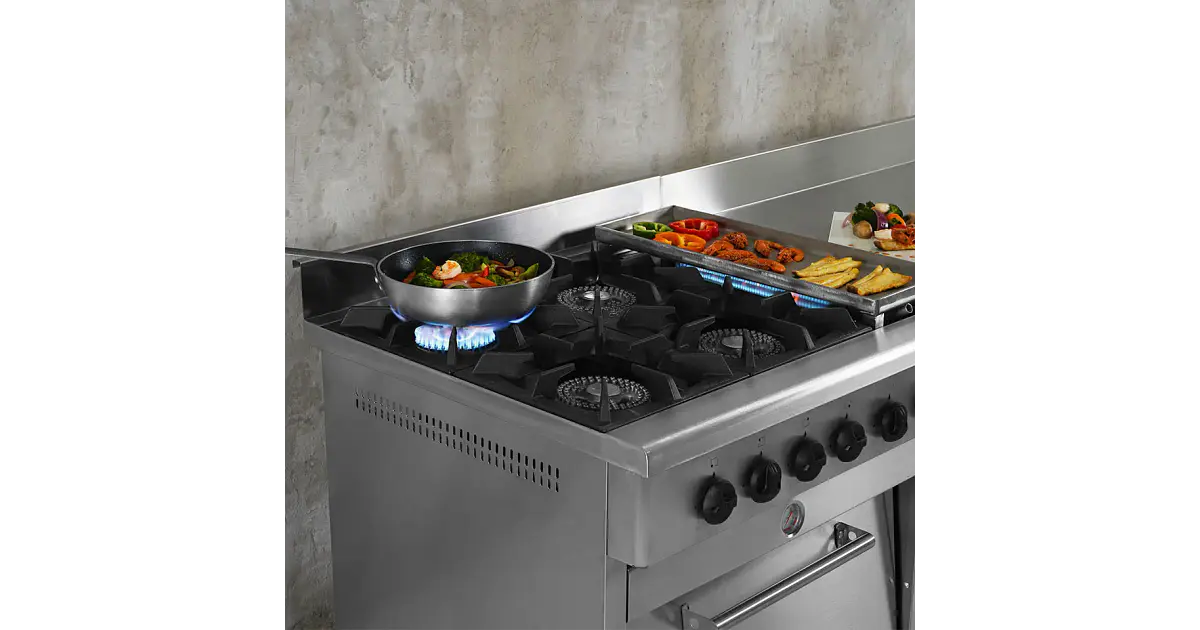 Cocina  4 Pl.+ 1 Horno + Chq. GLP - Retaildigital.cl