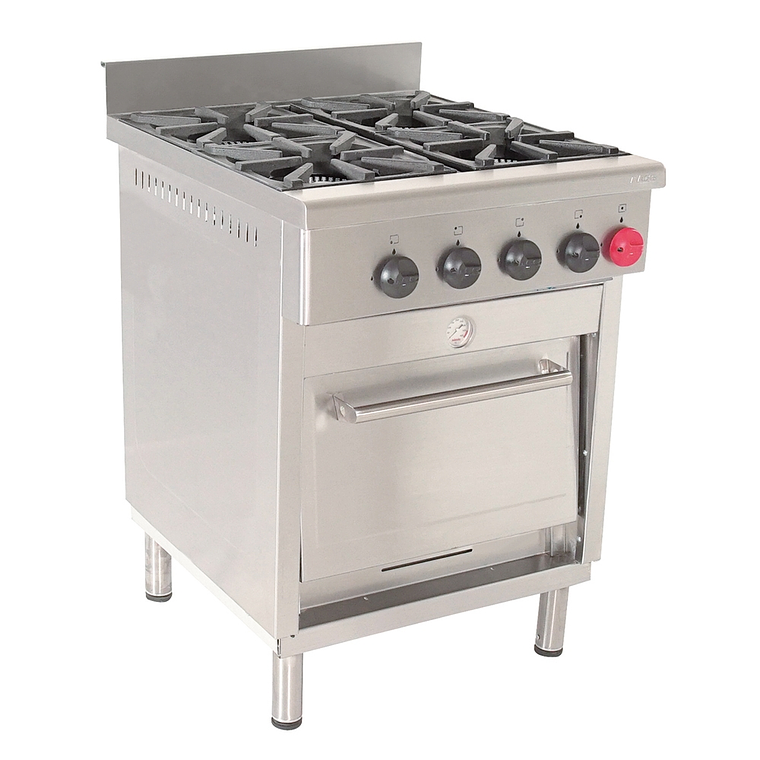 Cocina  4 Pl. + 1 Horno  GLP 1