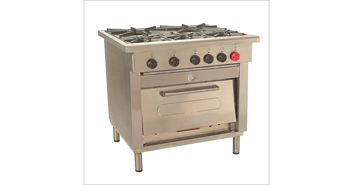 Cocina  5 Pl. + 1 Horno  GLP - Retaildigital.cl