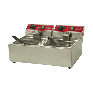 Freidora electrica 2 depositos