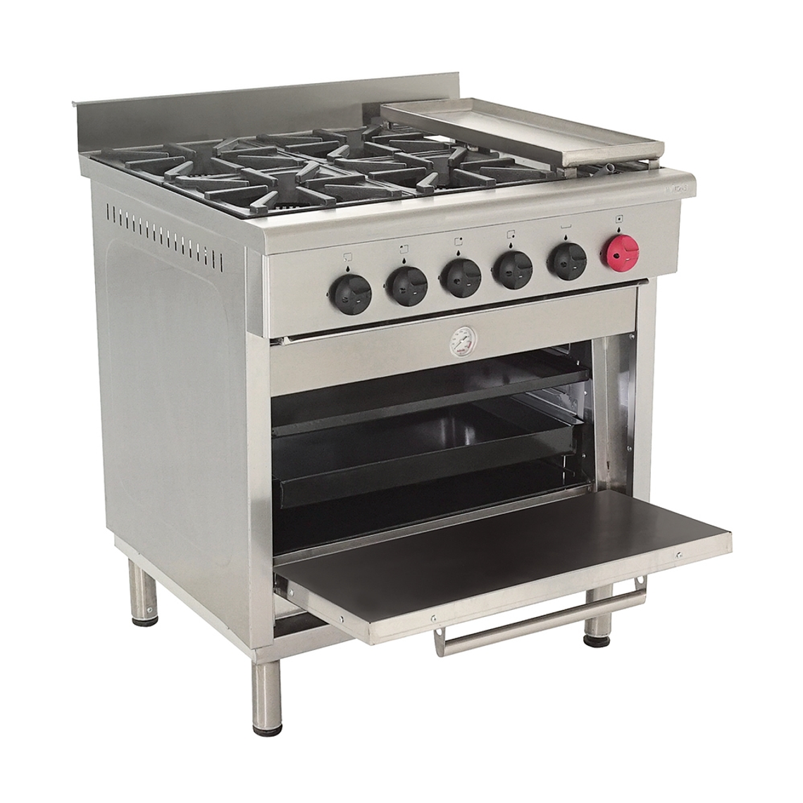 Cocina  4 Pl.+ 1 Horno + Chq. GLP 3