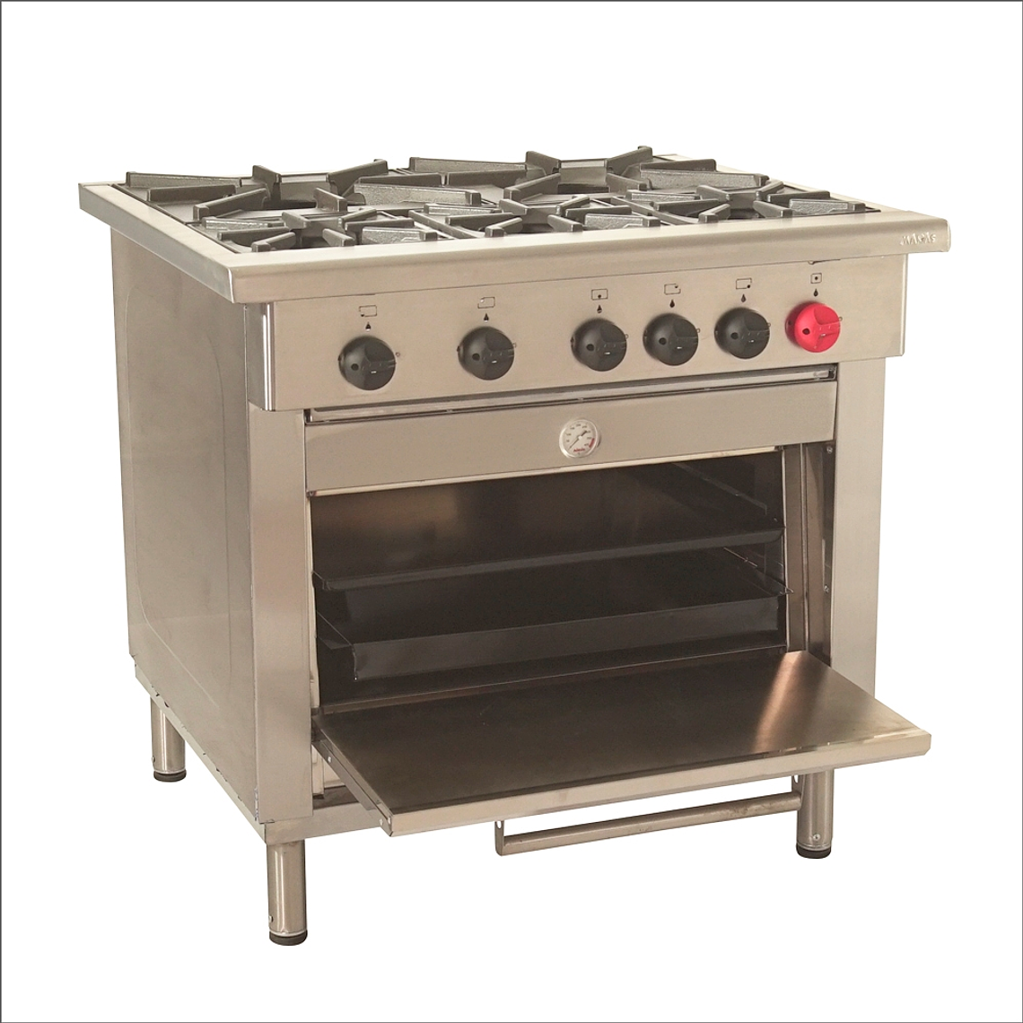 Cocina  5 Pl. + 1 Horno  GLP 3
