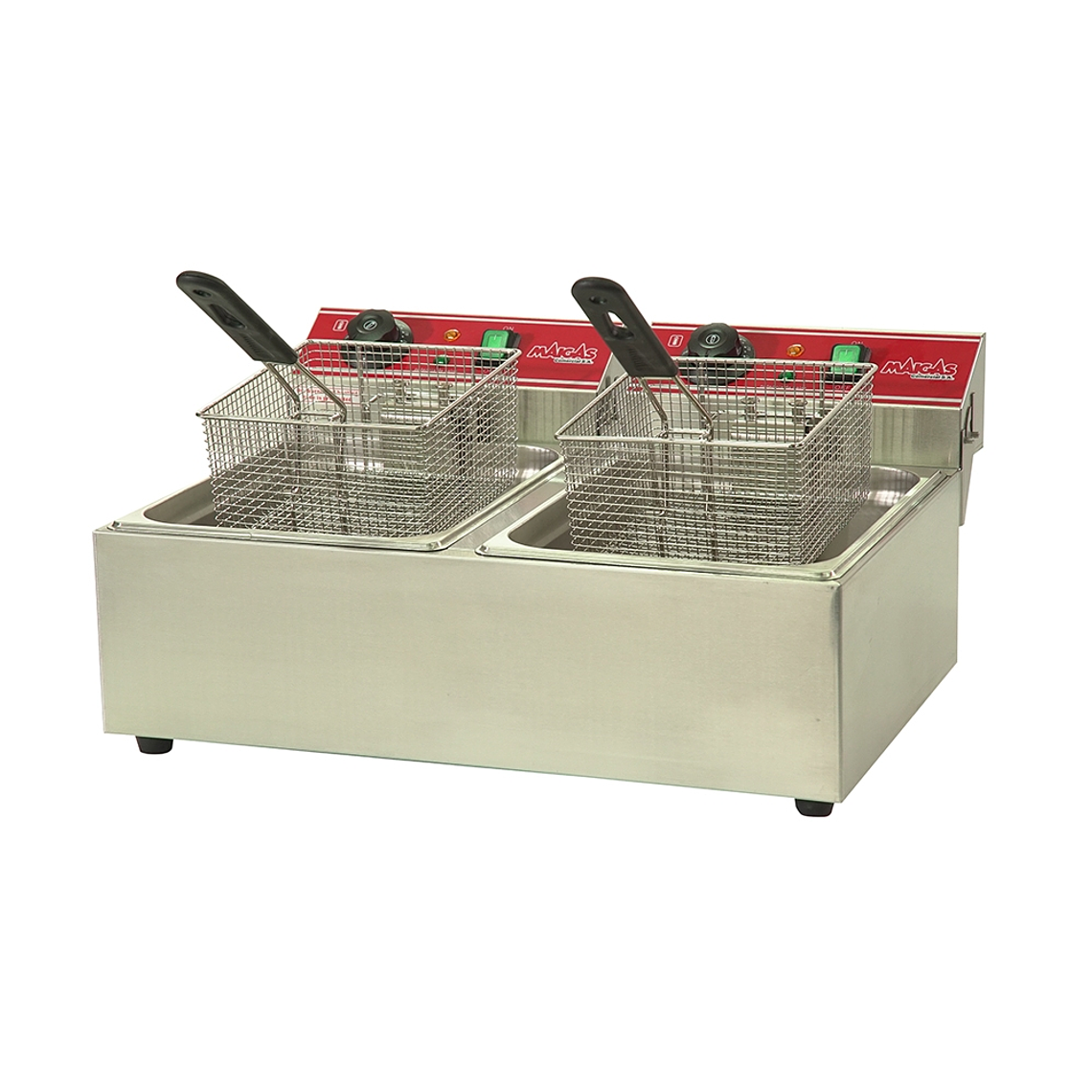 Freidora electrica 2 depositos 3