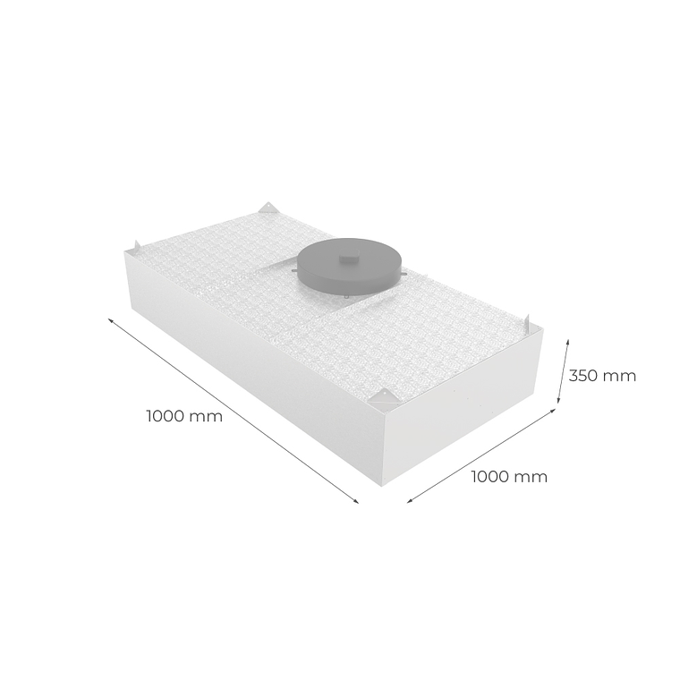Campana Mural 1000 mm. 6