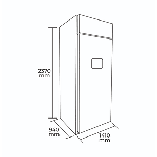 ABATIDOR 20 GN 1/1 - NUEVO CARRO RATIONAL
