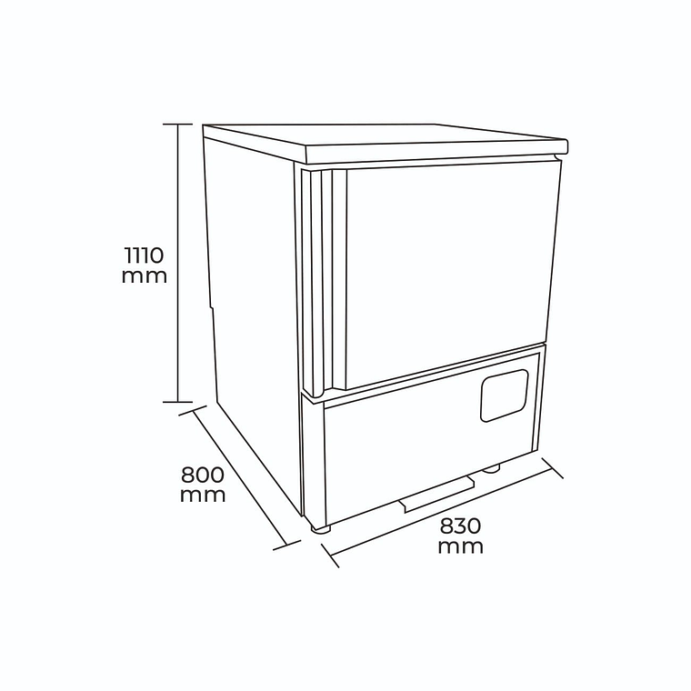 ABATIDOR DESMOND 7 BAND. GN 1/1 2