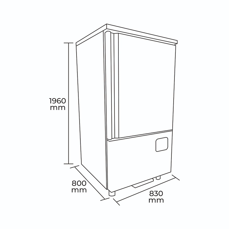 ABATIDOR DESMOND 10 BAND. GN 1/1 2
