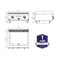 PLANCHA 800 SOBREMESA GLP - Miniatura 2