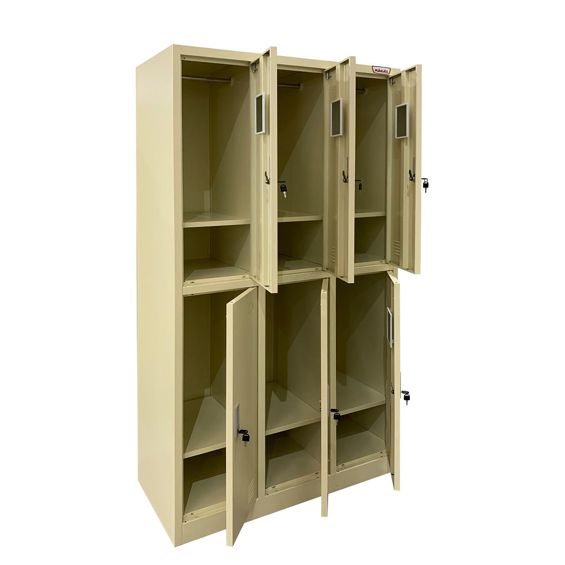 CASILLERO 6 PUERTAS 1/2 CUERPO 5