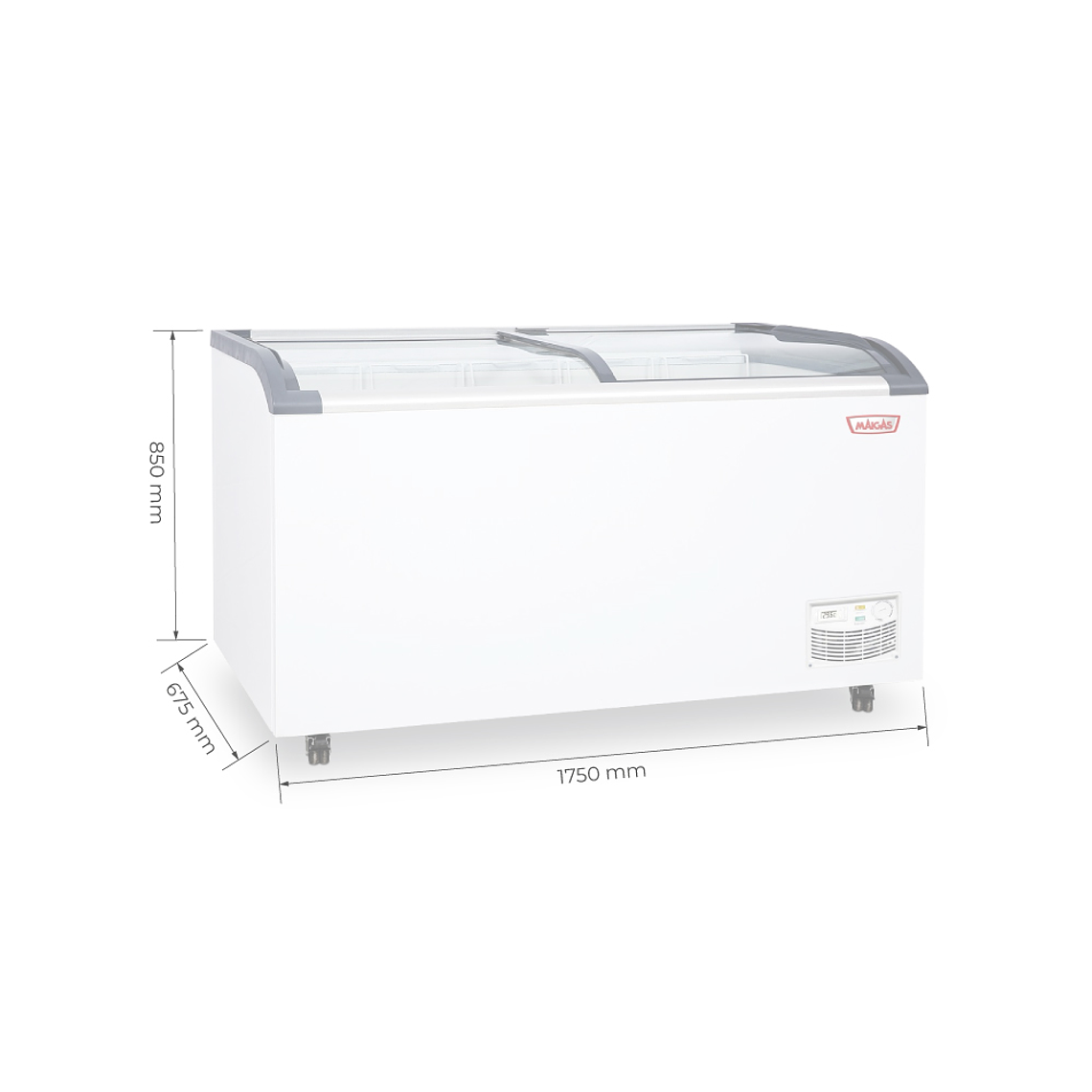 CONGELADOR TIPO ISLA 562 LTS. 5