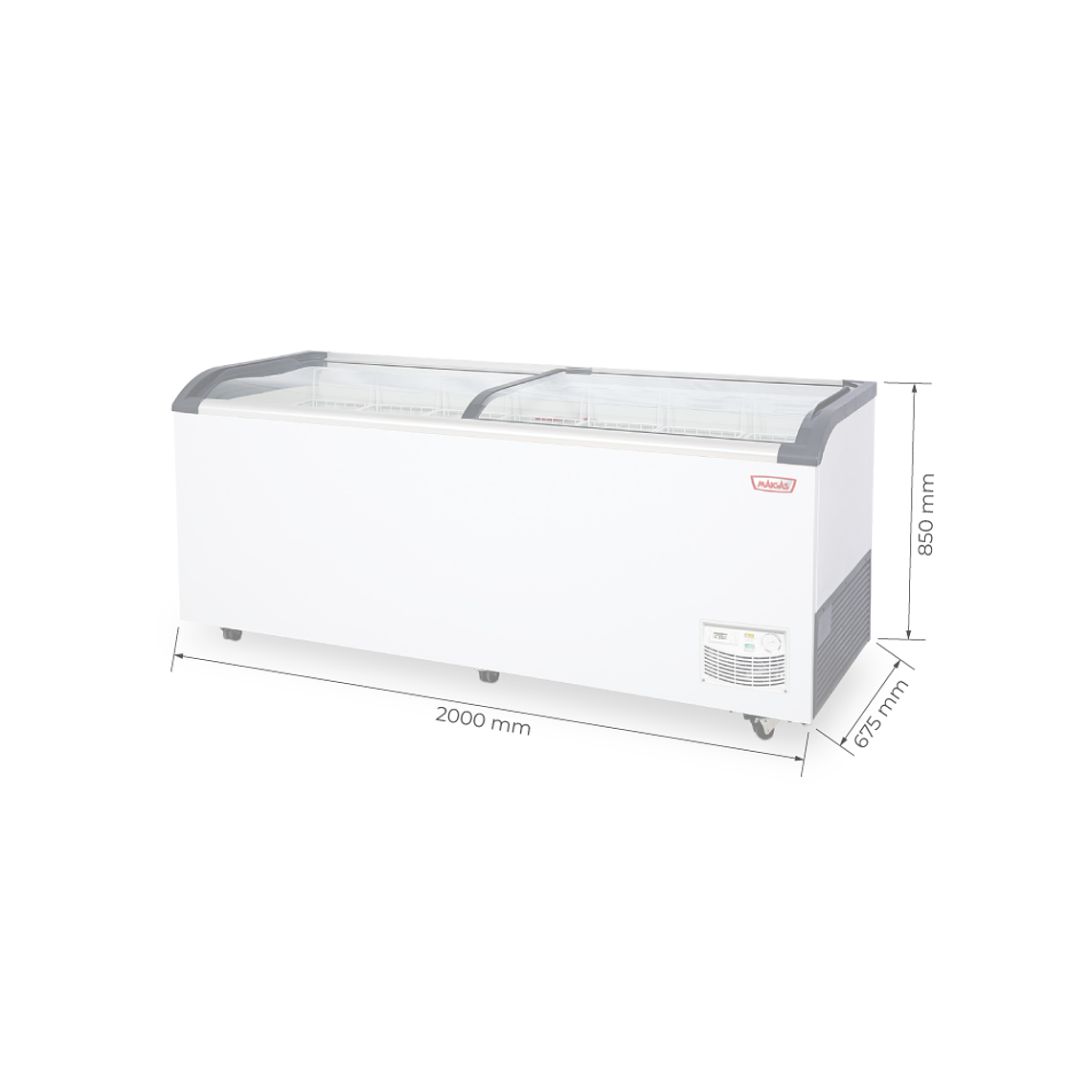 Congelador Isla 650 lts. V C 5