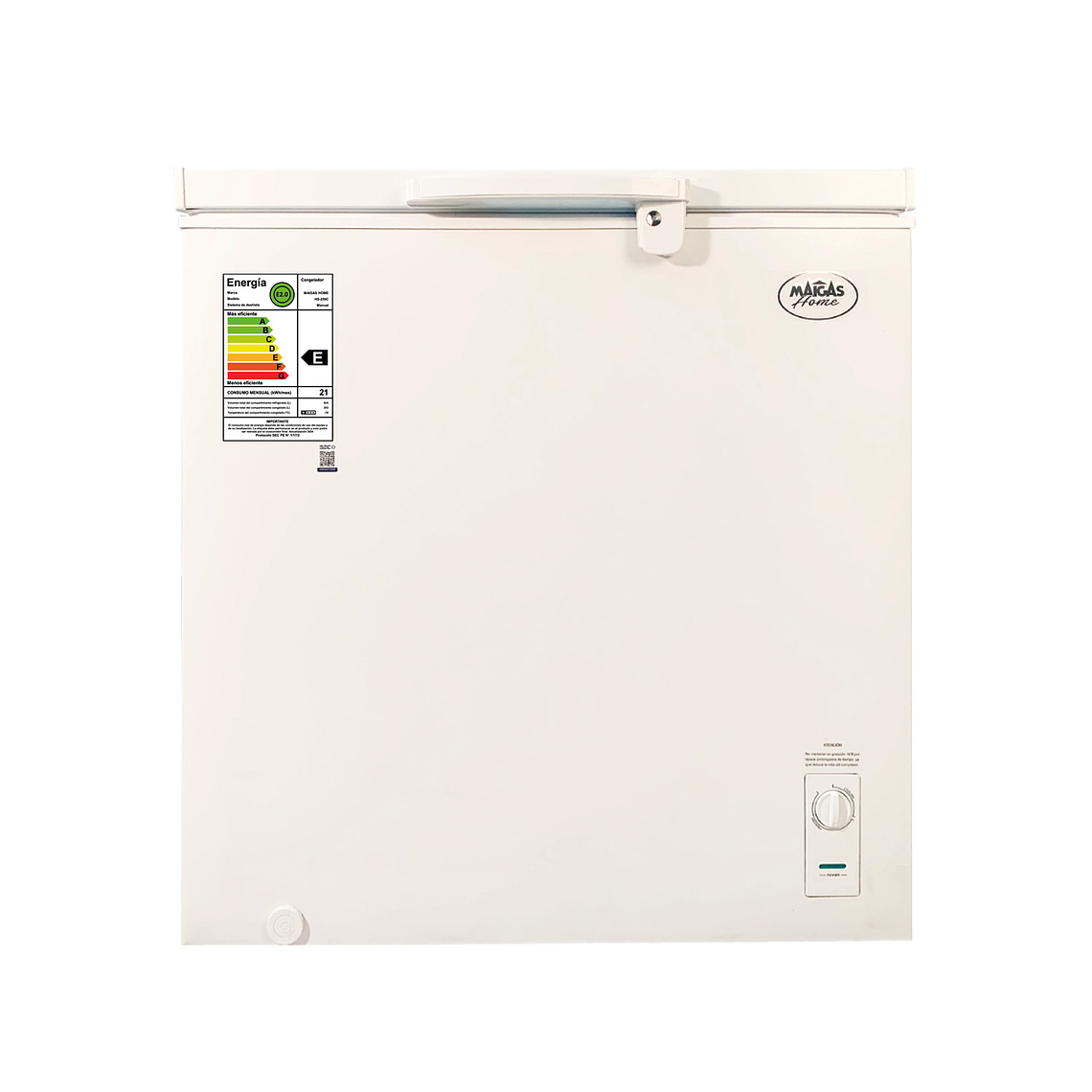 Congelador dual tapa dura 203LT 6