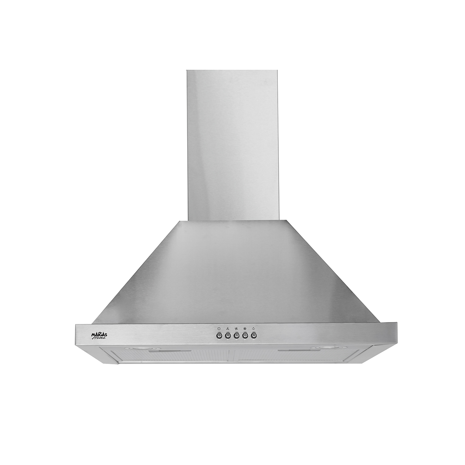 CAMPANA PIRAMIDAL INOX CONTROL BOTON 60CM - Retaildigital.cl
