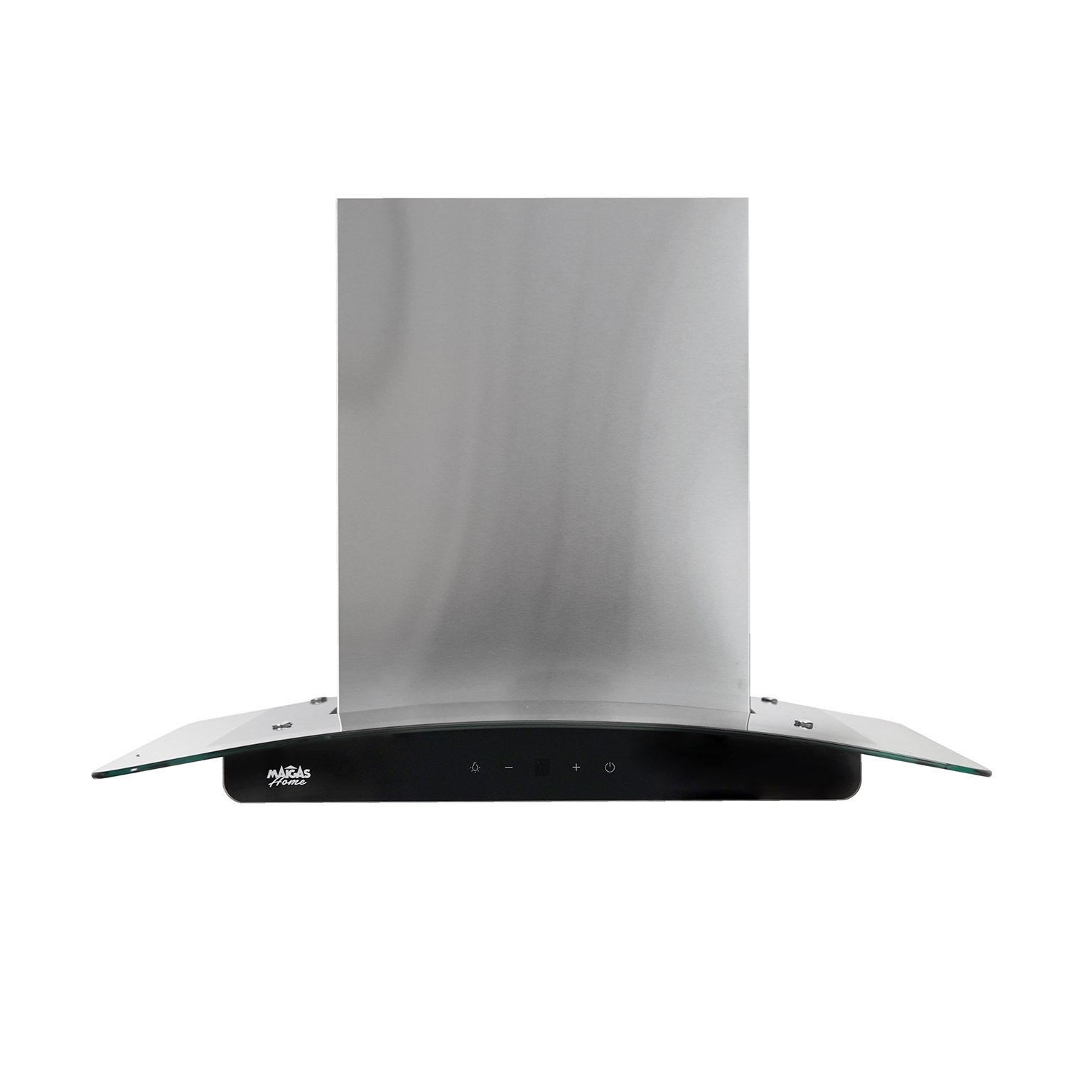 CAMPANA INOX + VIDRIO CURVO TOUCH - Retaildigital.cl