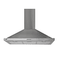CAMPANA PIRAMIDAL INOX CONTROL BOTON 90CM - Miniatura 1