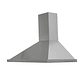 CAMPANA PIRAMIDAL INOX CONTROL BOTON 90CM - Miniatura 3