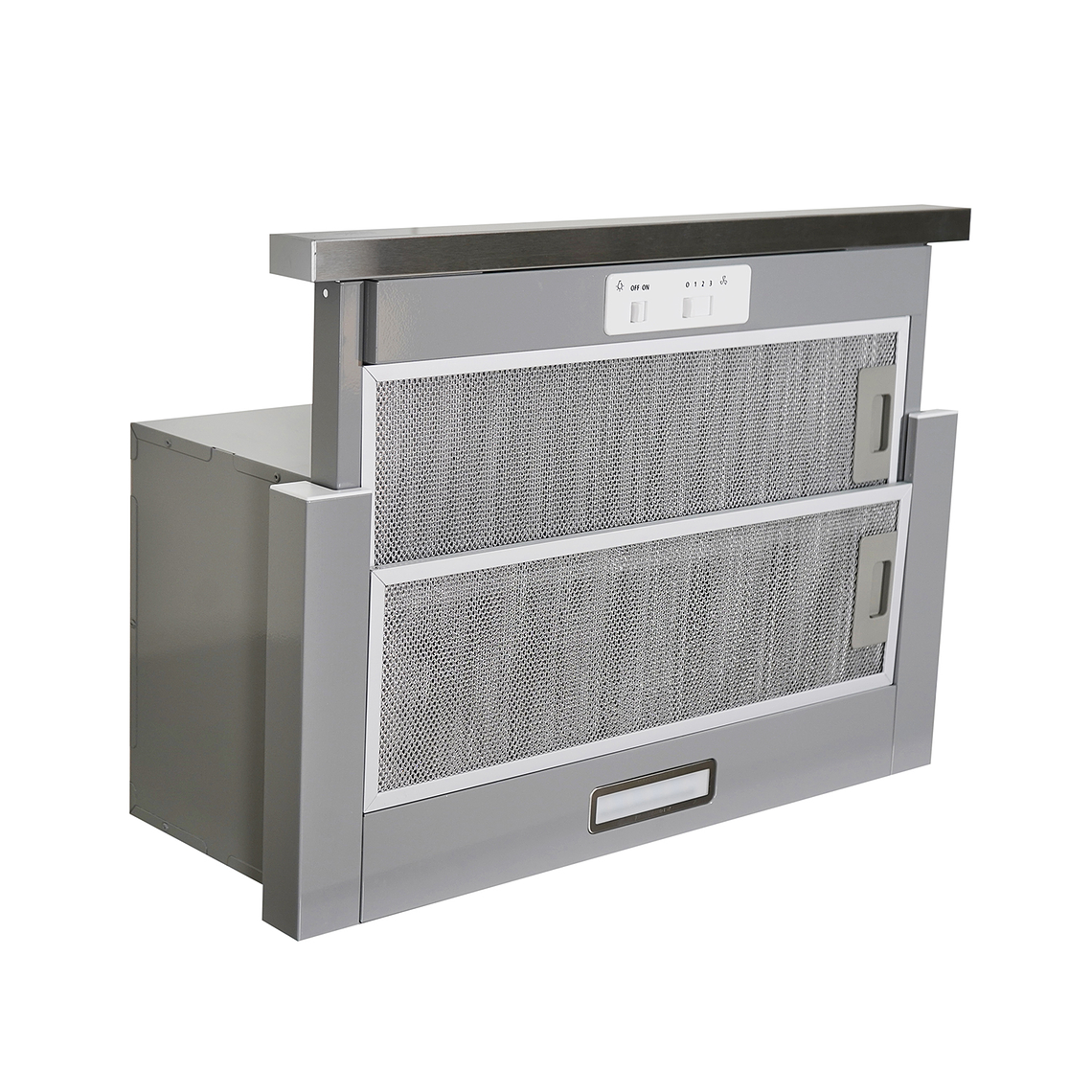 CAMPANA RETRACTIL AUTOMATICA GRIS 3