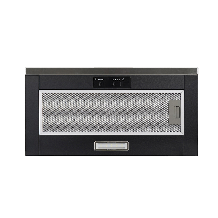 CAMPANA RETRACTIL AUTOMATICA NEGRA 4