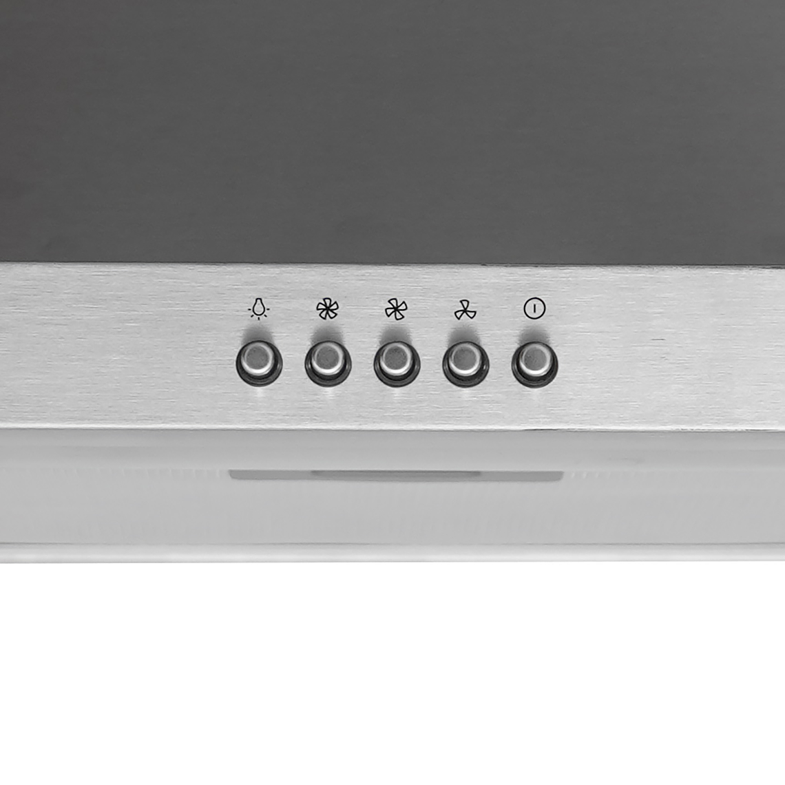 CAMPANA PIRAMIDAL INOX CONTROL BOTON 90CM 5