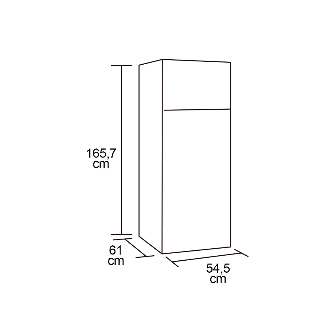 Refrigerador No Frost 266 lt. 8