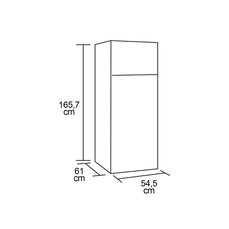 Refrigerador No Frost 266 lt. 8