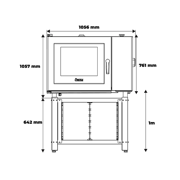 HORNO COMBI 10 GN 1/1  PRATICA 7