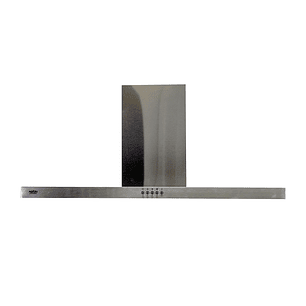 CAMPANA RECTANGULAR FRENTE INOX DIGITAL 90CM