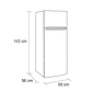 Refrigerador Frio Directo 205 lt. - Miniatura 9