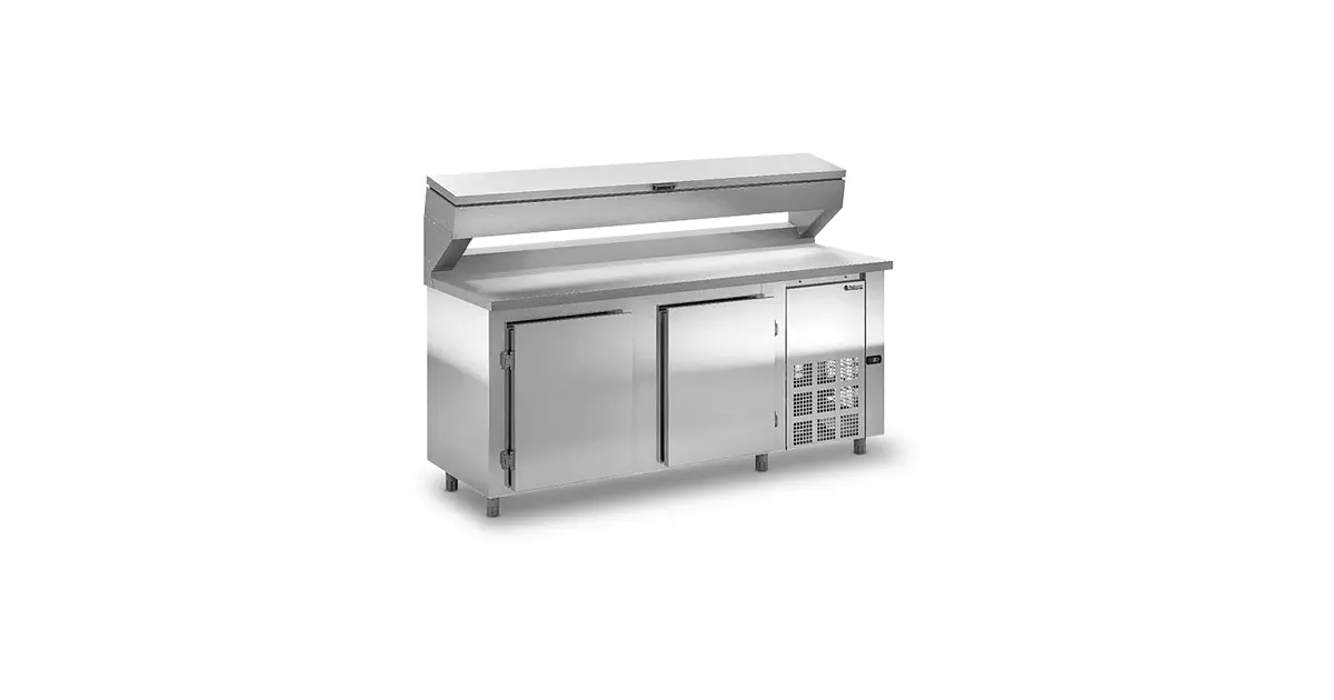 Meson de Preparacion 2.000 mm. Inox - Retaildigital.cl
