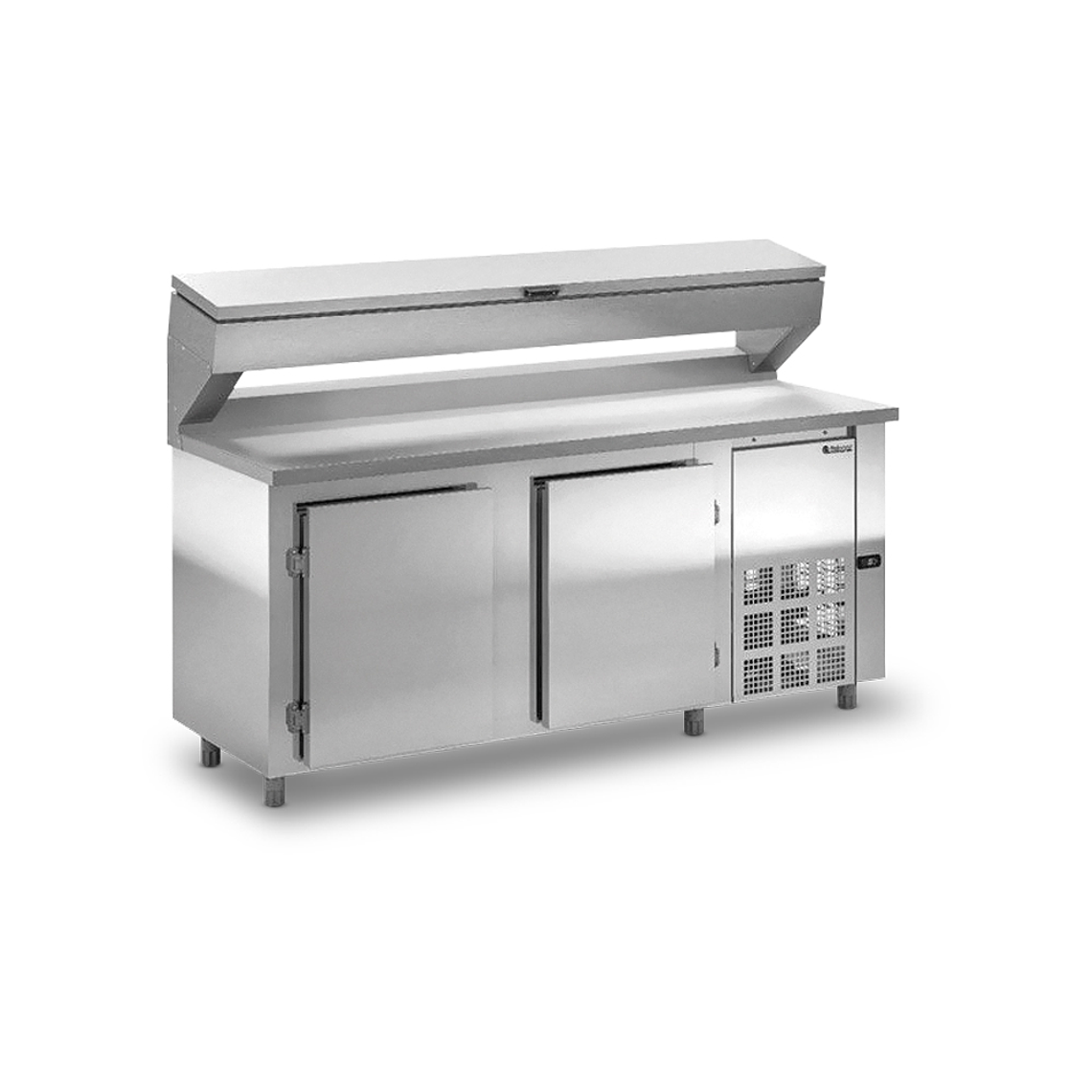 Meson de Preparacion 2.000 mm. Inox 1