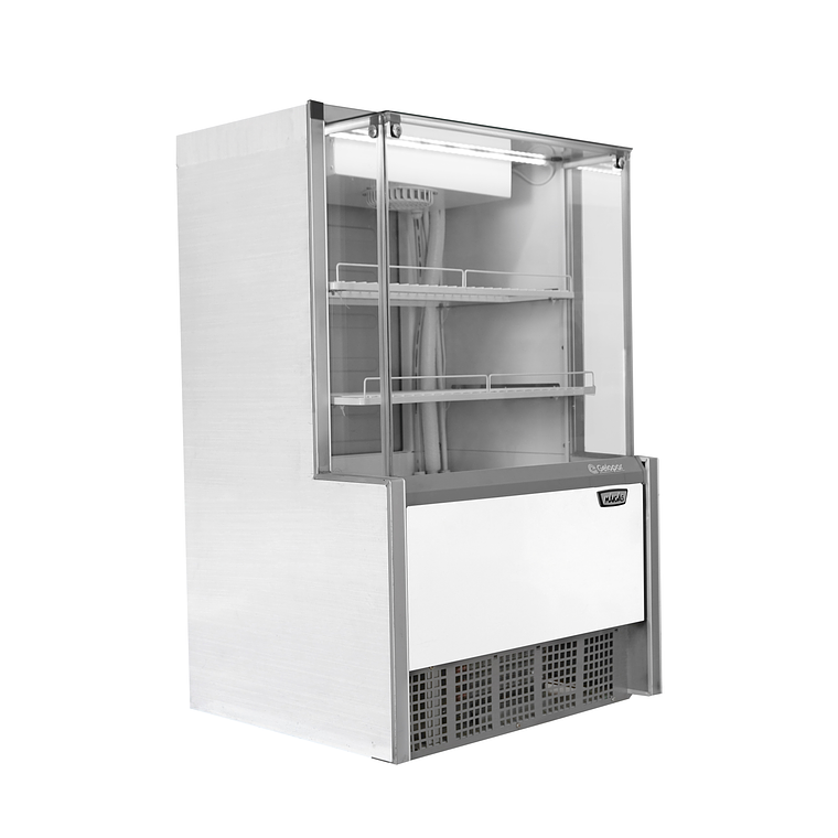 Vitrina mural refrigerada 750 mm. Blanca 2
