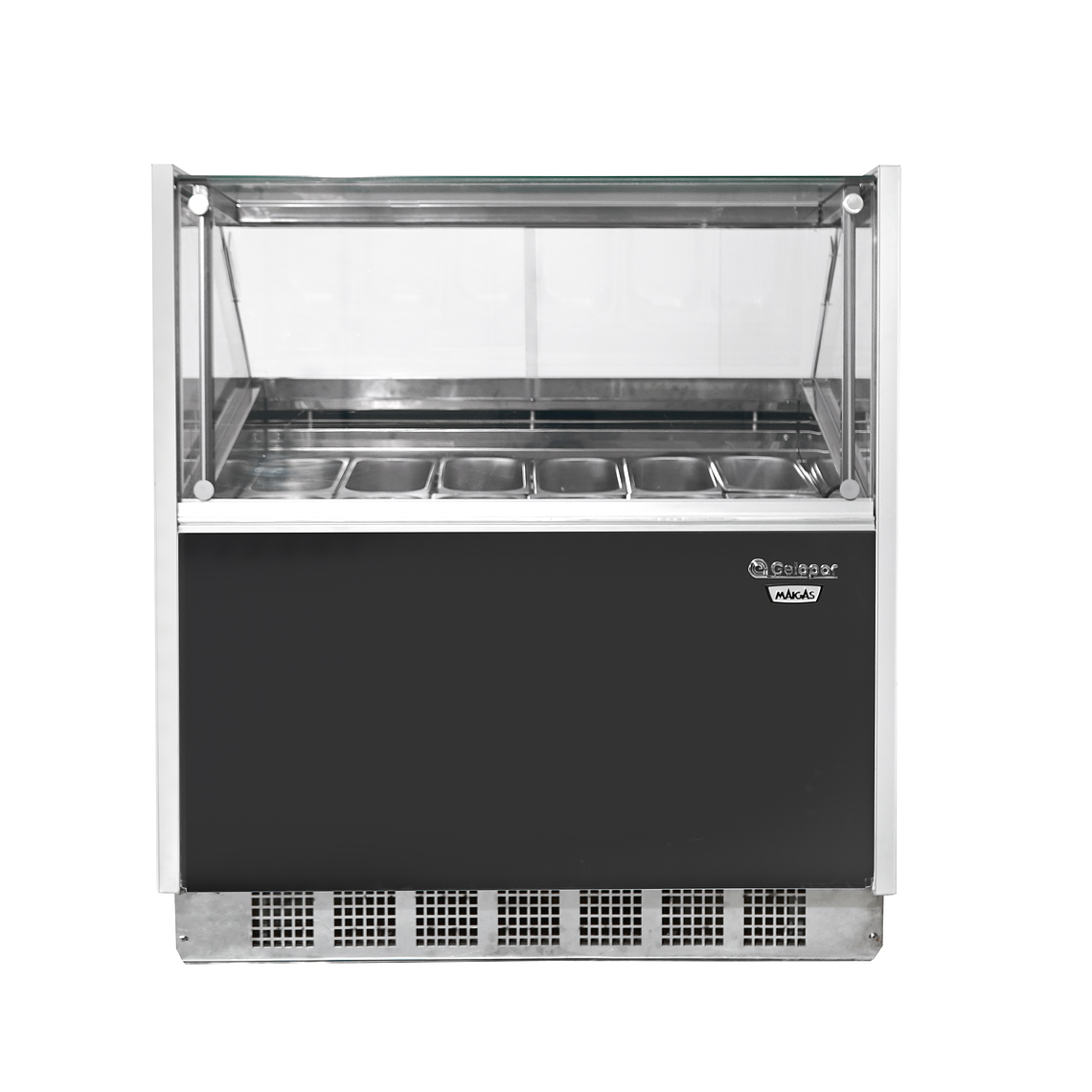 Vitrina para Helados 12 x 5 lt. Negra 3