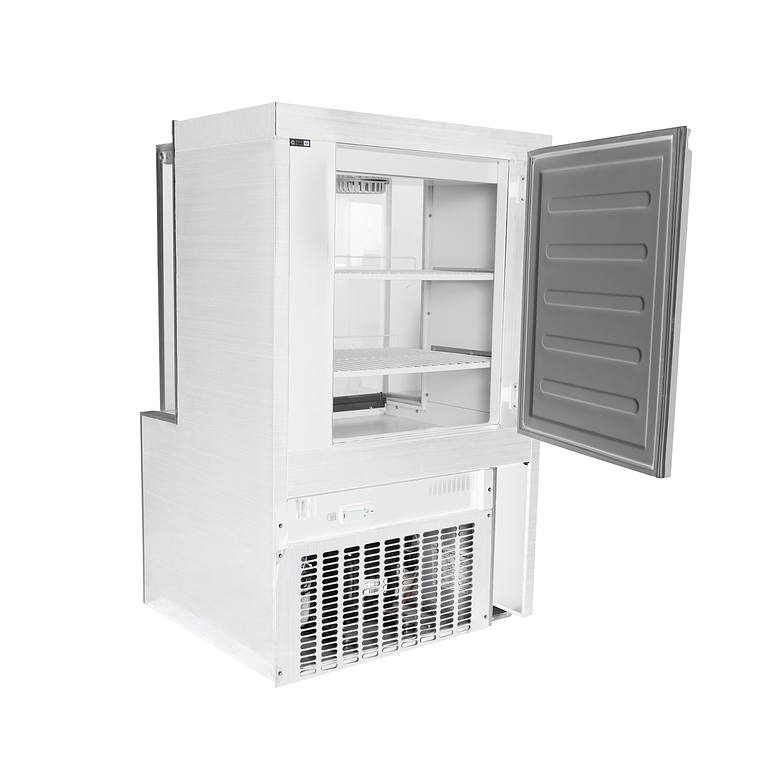 Vitrina mural refrigerada 750 mm. Blanca 4