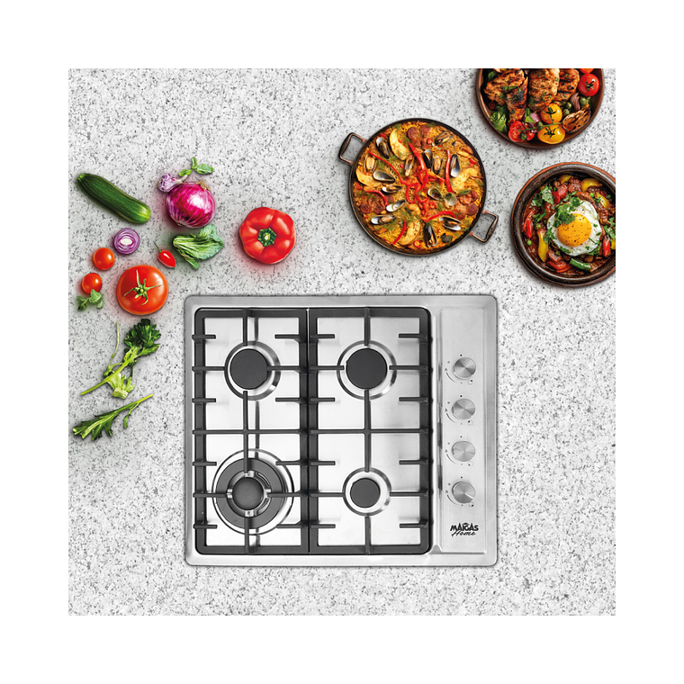 ENCIMERA A GAS 4 QUEMADORES - HBS4523 2