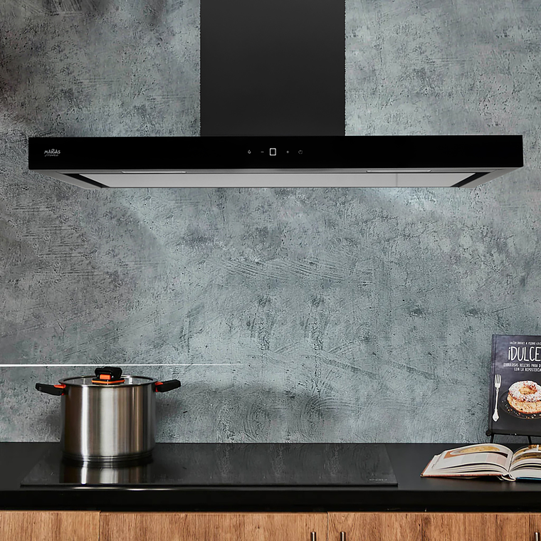 CAMPANA TOUCH PLACA INFERIOR V/NEGRO 7