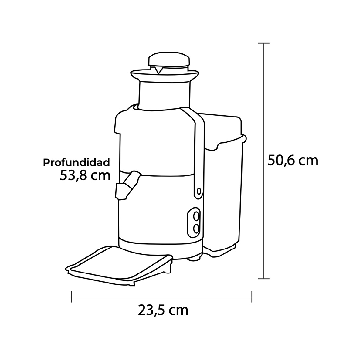 Extractor de jugo Robot Coupe J80 Ultra 3