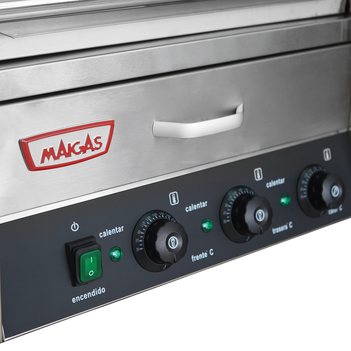 Parrilla Hot Dog 9 Roller + Calentador de pan 5