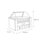Parrilla Hot Dog 9 Roller + Calentador de pan - Miniatura 8