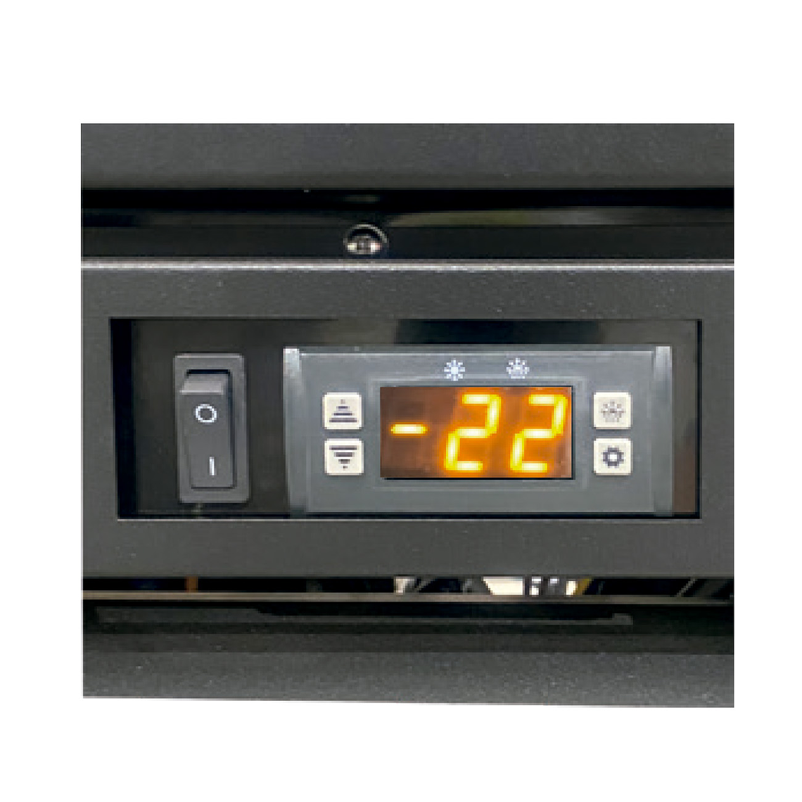 FREEZER VERTICAL 1 PUERTA DE VIDRIO 400 Litros 2