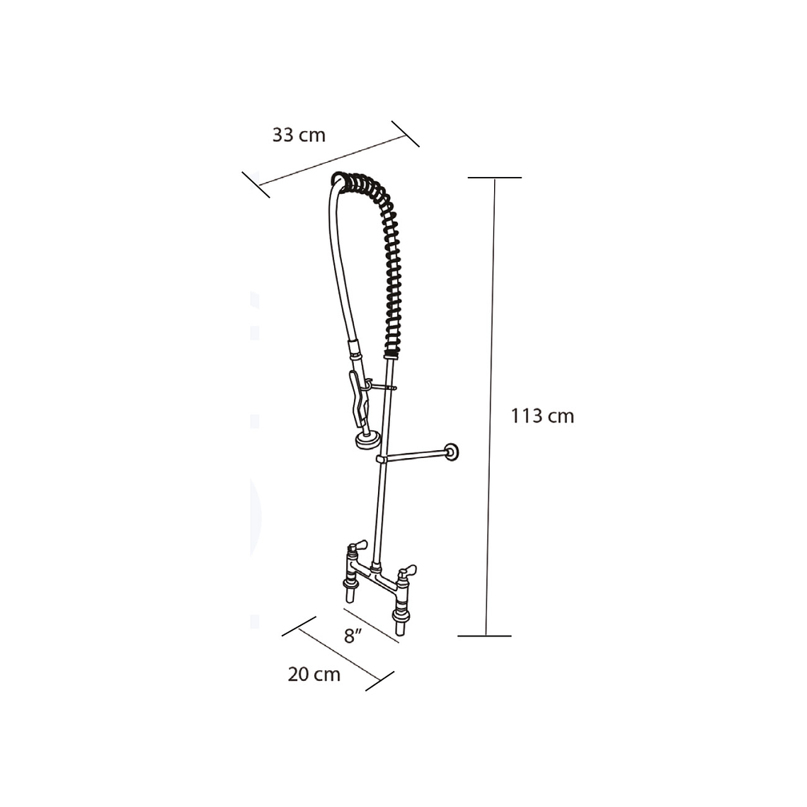 Llave de Prelavado 2