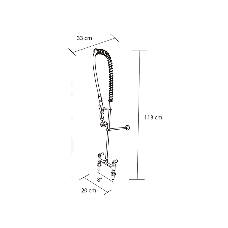 Llave de Prelavado 2