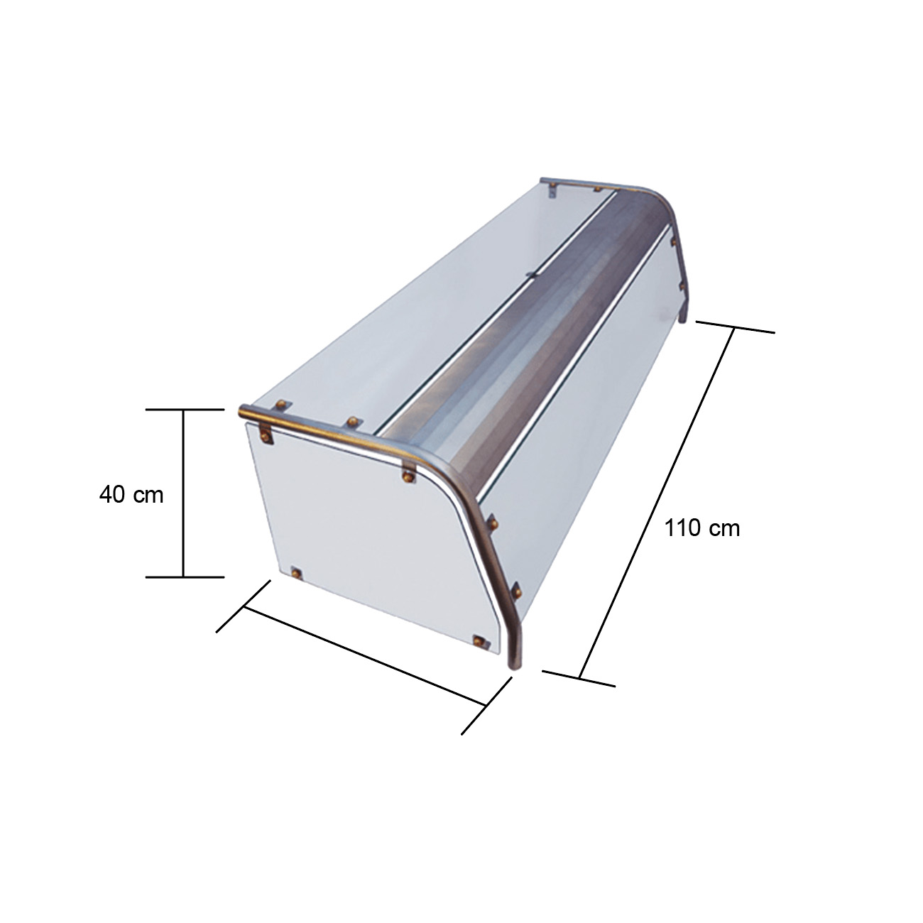 Cupula Vidrio Modulo 3 Dep.