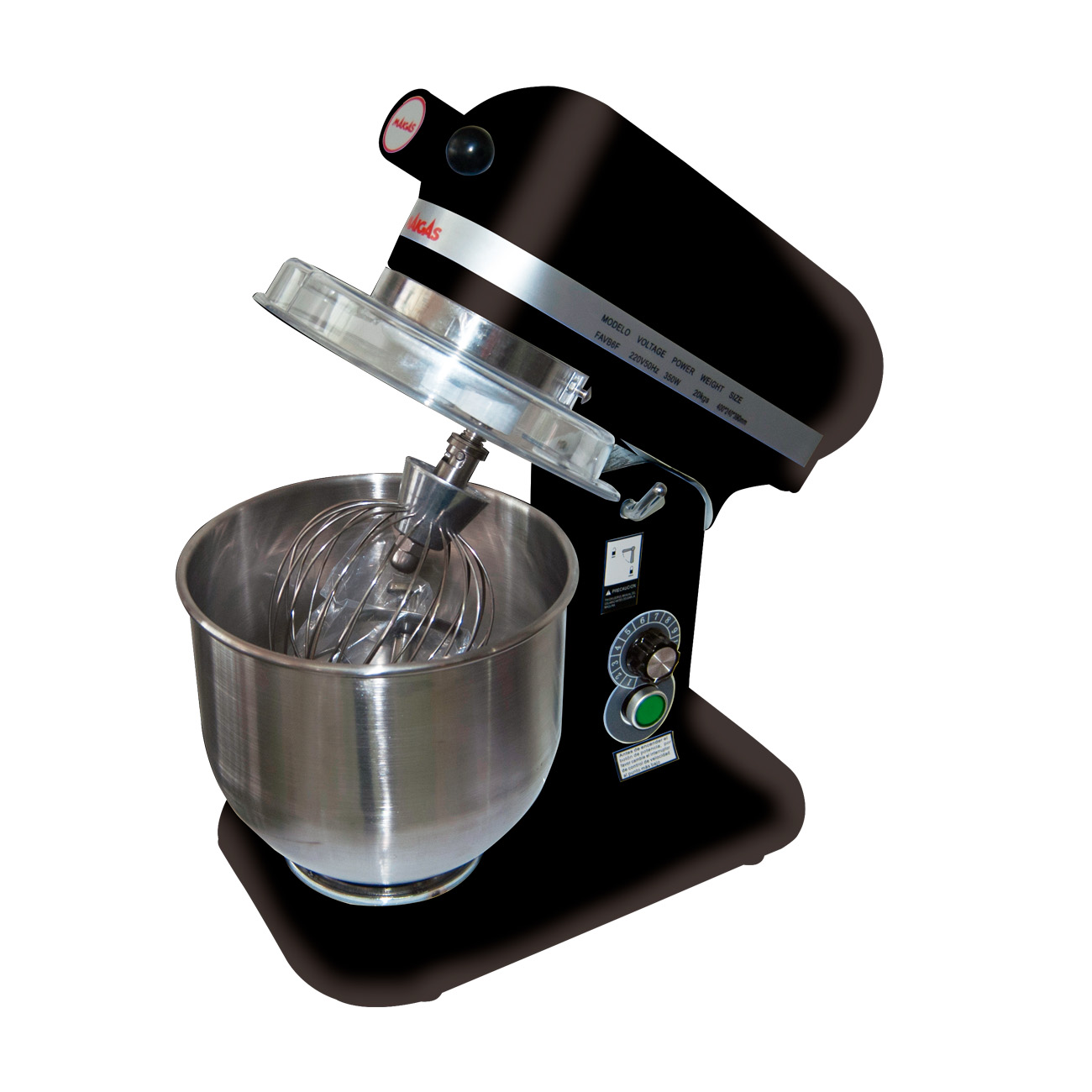 Batidora 6 Litros – Negra - Retaildigital.cl